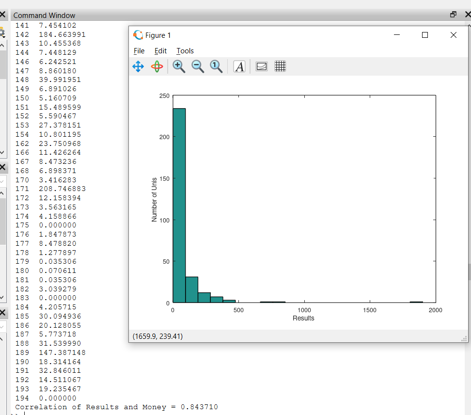 Скриншот вывода