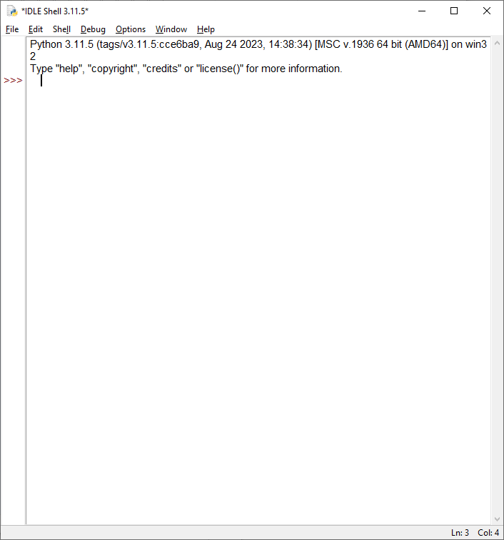 Скриншот настроенного окна